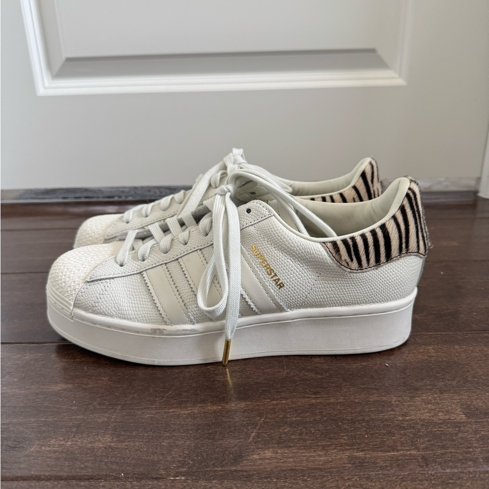 adidas Women's Sneakers (Size US9) with Tiger Print